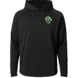 Roseau Baseball and Softball - Black Hoodie - Left Chest