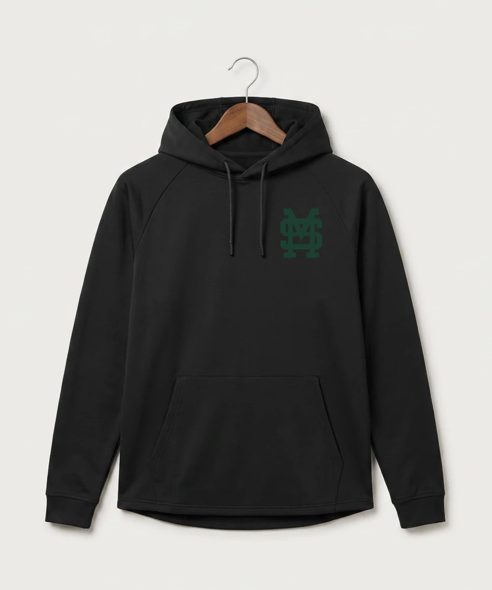 Sleepy Eye St. Mary's High School Athletics Coed - Black Hoodie - Left Chest