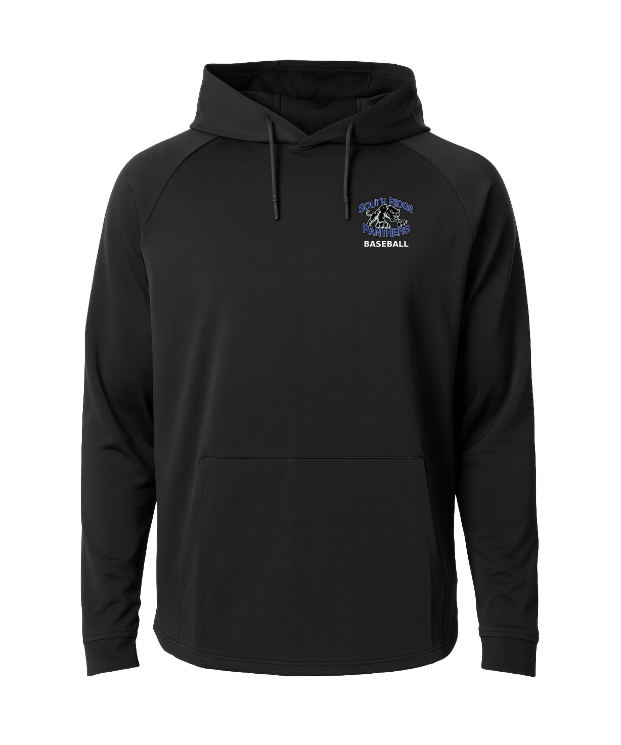 South Ridge Baseball - Black Hoodie - Left Chest