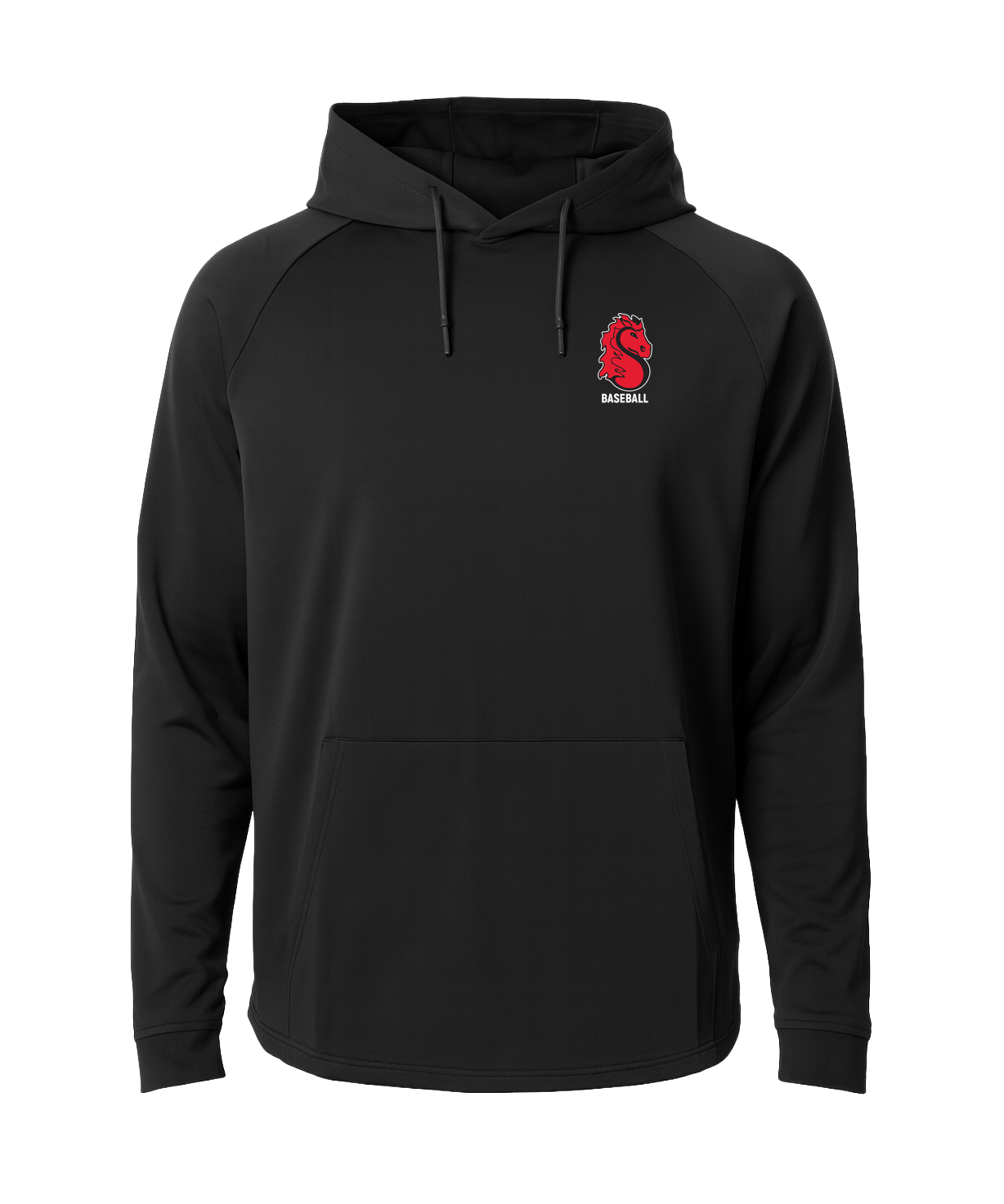 Stillwater Baseball - Black Hoodie - Left Chest