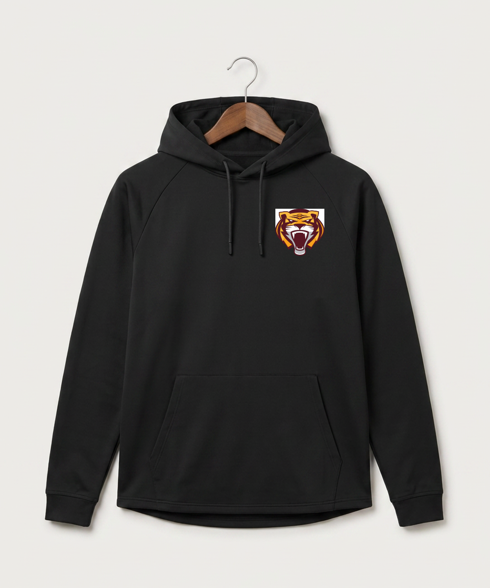 Stewartville High School Football (Boys) - Black Hoodie - Left Chest