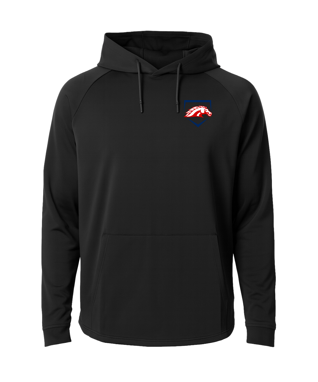 Morrison Baseball - Black Hoodie - Left Chest
