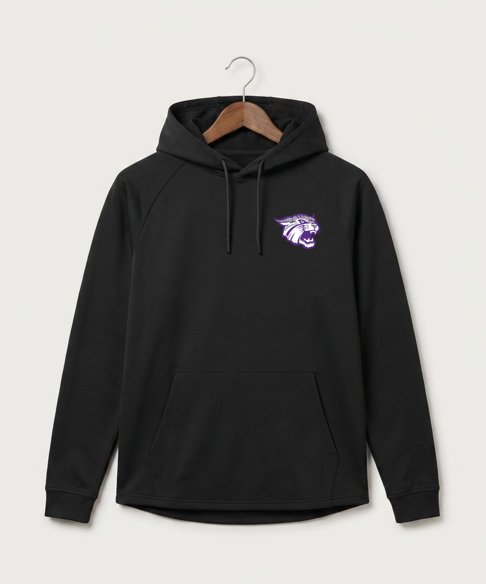 Goodhue High School Volleyball (Girls) - Black Hoodie - Left Chest