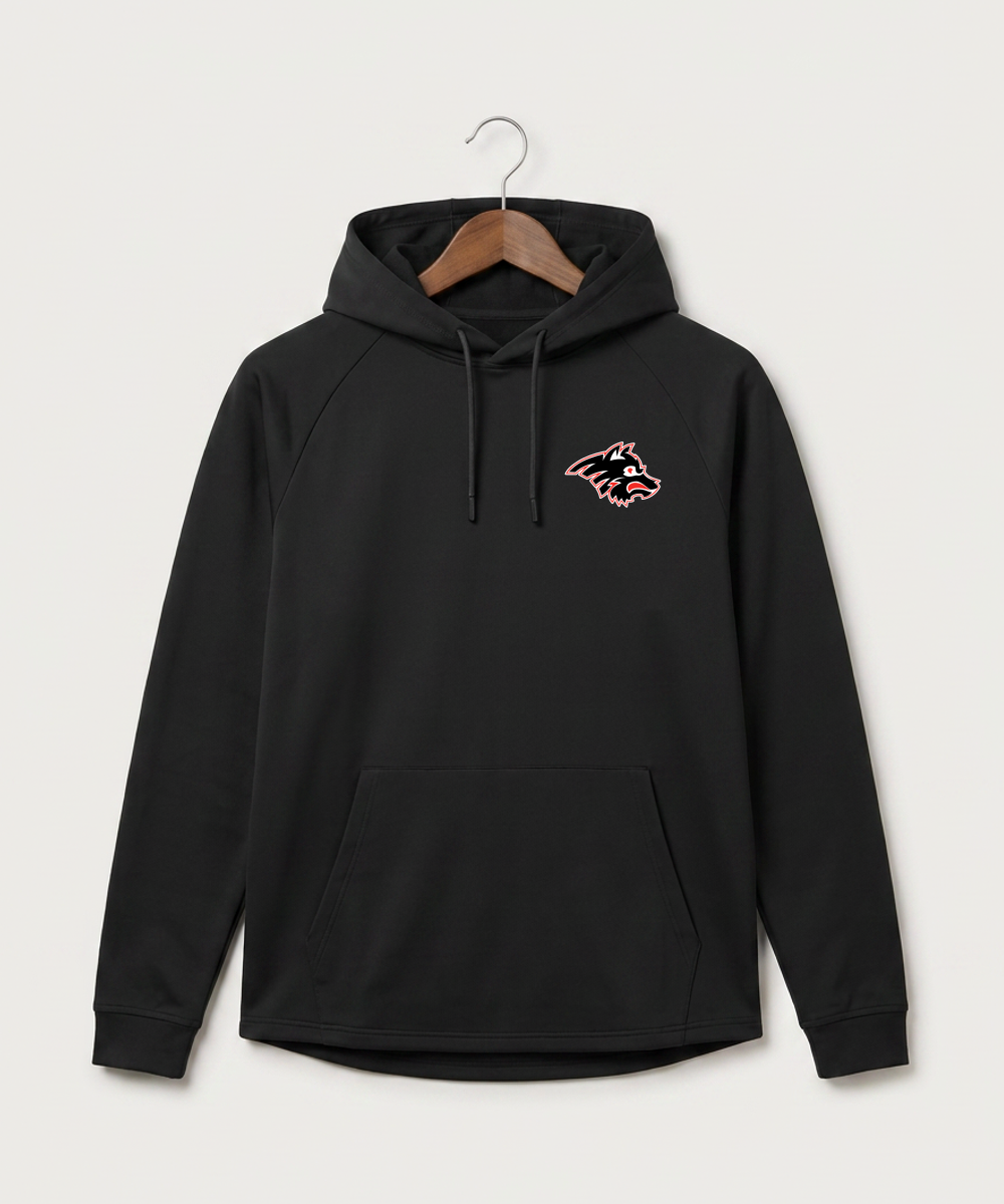 Milaca High School Football (Boys) - Black Hoodie - Left Chest