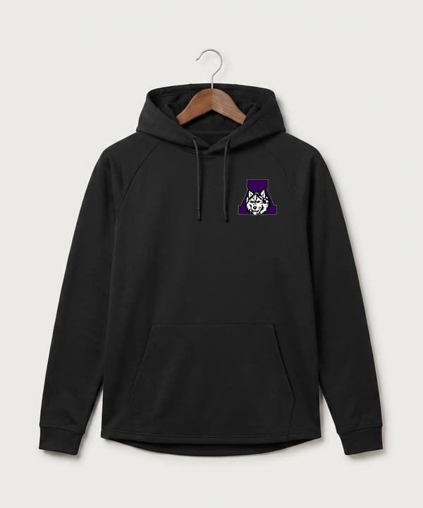 Albany High School Volleyball (Girls) - Black Hoodie - Left Chest