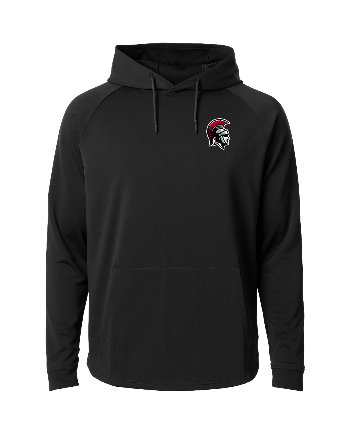 Worthington Softball - Black Hoodie - Left Chest