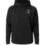 Worthington Softball - Black Hoodie - Left Chest