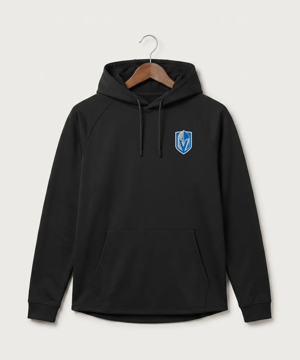 Lake Crystal-Welcome-Memorial High School Football (Boys) - Black Hoodie - Left Chest