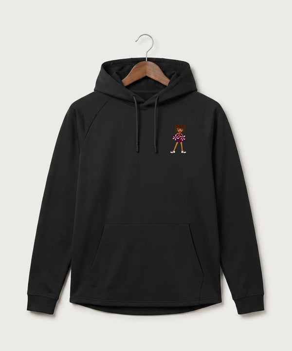 Independence High School Cheer Team - Black Hoodie - Left Chest