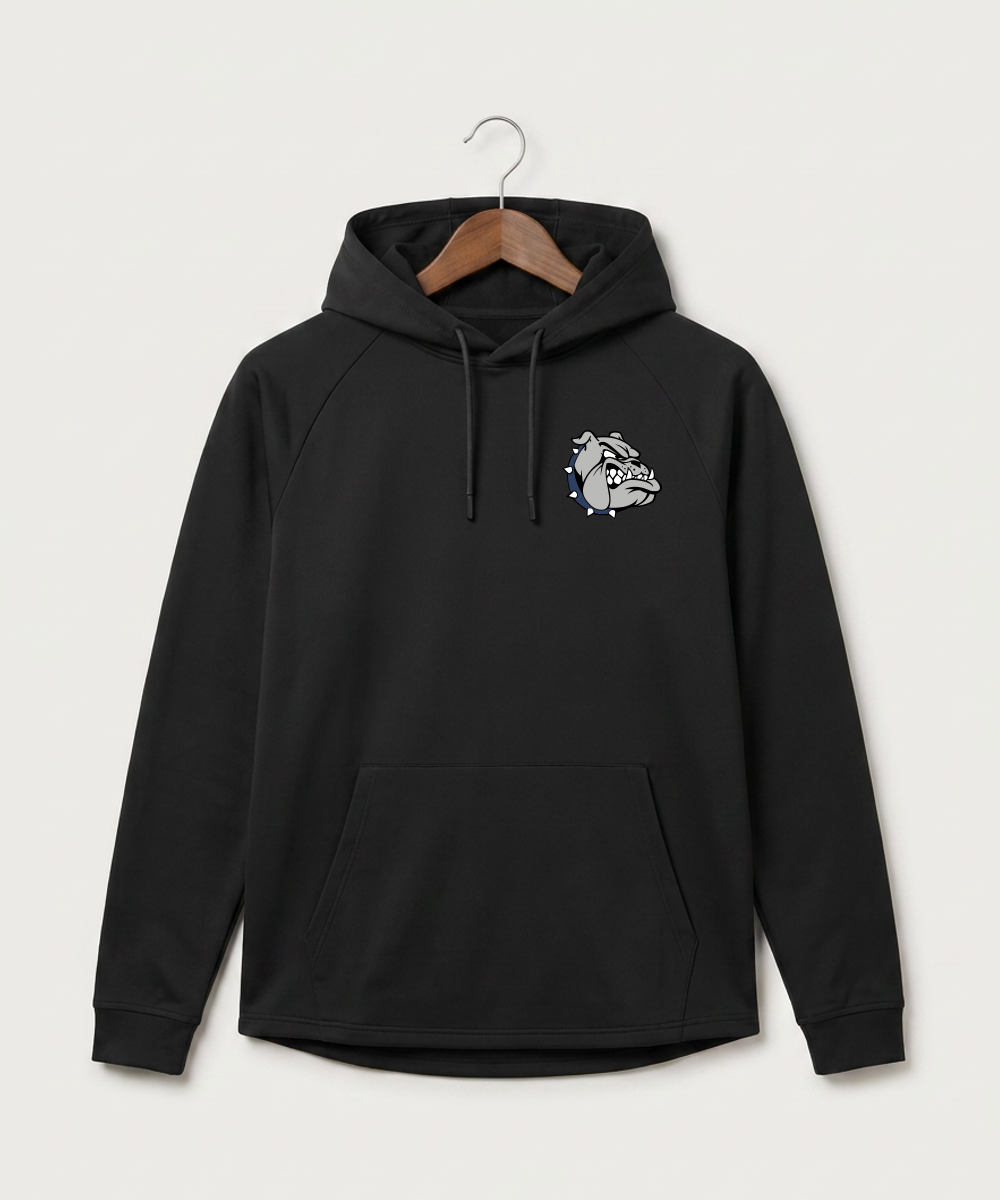 Sargent County High School Football (Boys) - Black Hoodie - Left Chest
