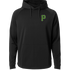 Pipestone Softball - Black Hoodie - Left Chest