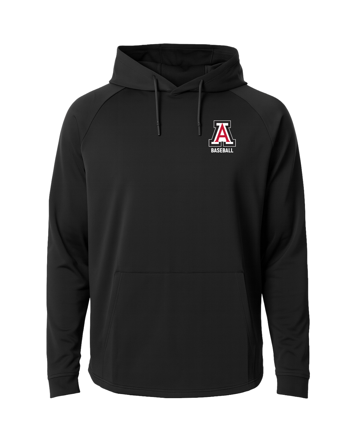 Amboy Baseball - Black Hoodie - Left Chest