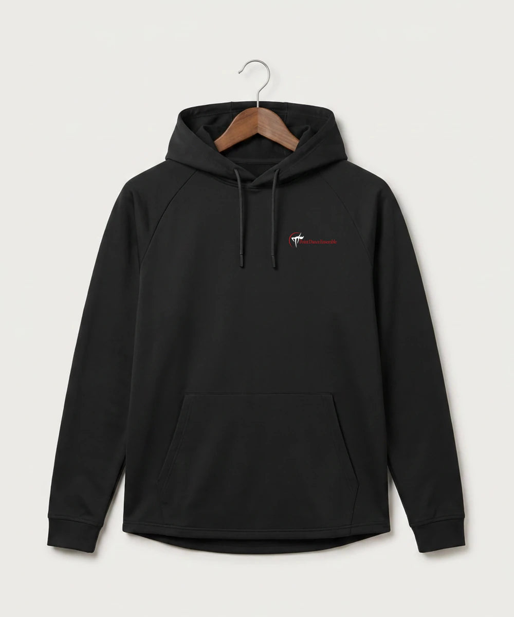 Point Dance Ensemble Dance - Black Hoodie - Left Chest