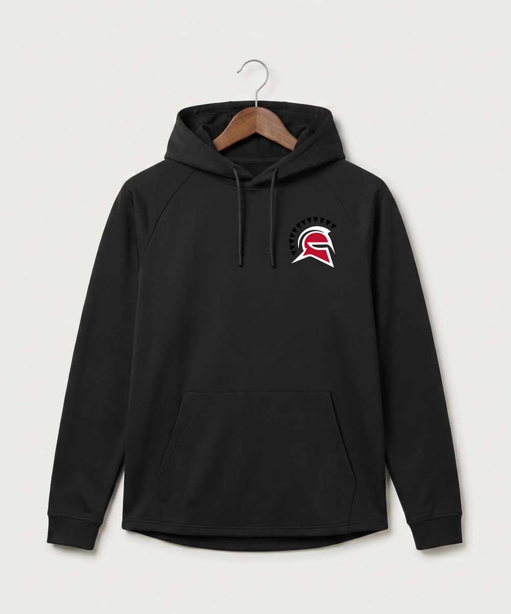 Hancock High School Football (Boys) - Black Hoodie - Left Chest