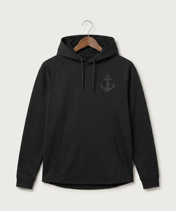 Fulton High School Football (Boys) - Black Hoodie - Left Chest