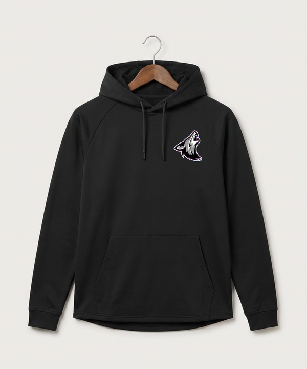 Heron Lake-Okabena High School Football (Boys) - Black Hoodie - Left Chest