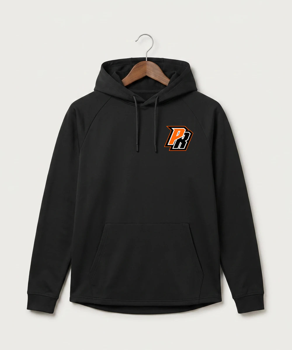 Park Rapids Area High School Football (Boys) - Black Hoodie - Left Chest