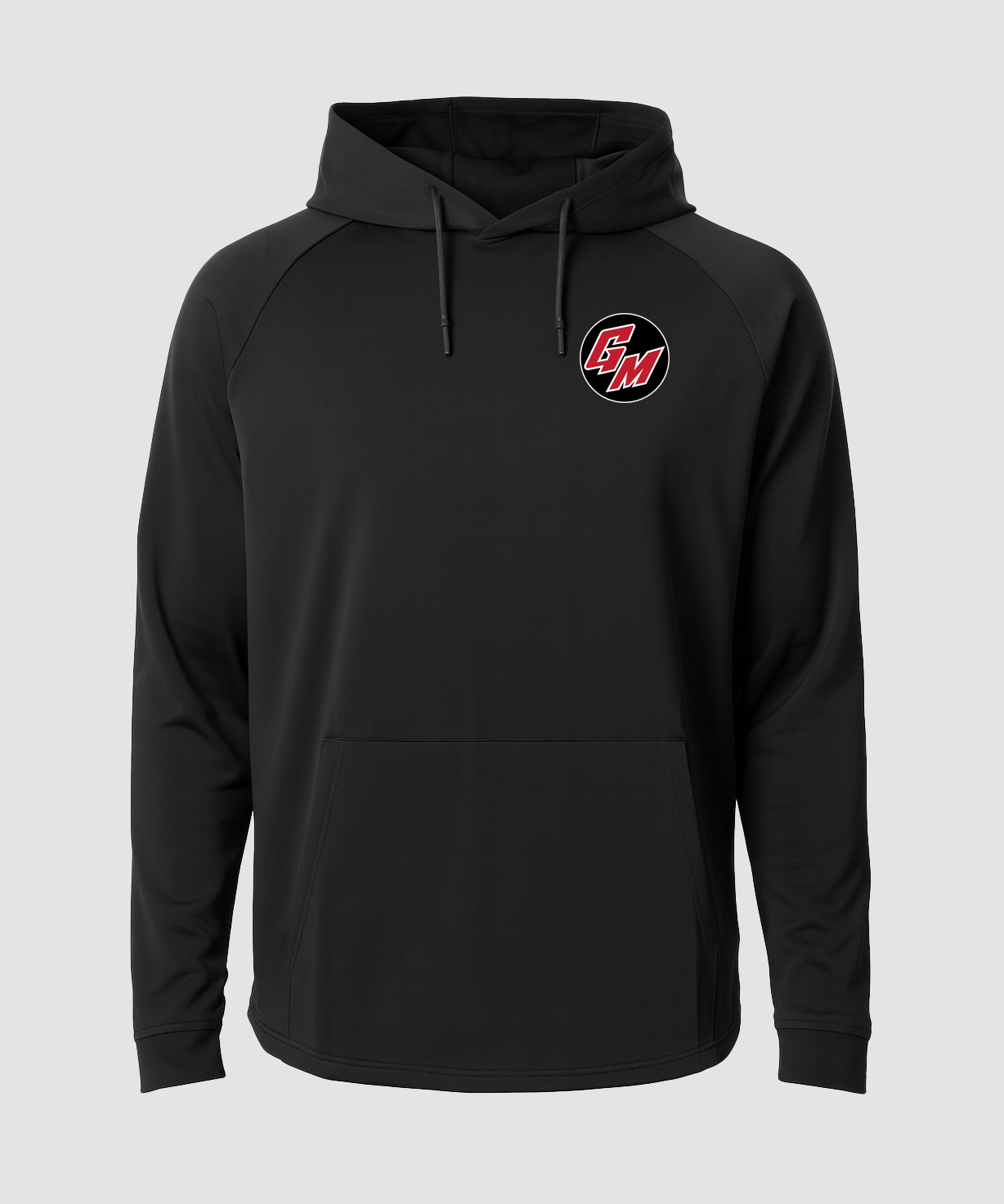 Ghostfit Sports Testing 2 - Black Hoodie - Left Chest