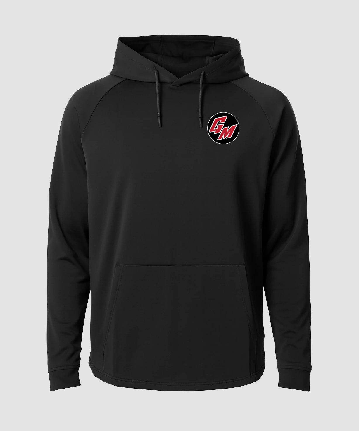 Ghostfit Sports Testing 2 - Black Hoodie - Left Chest