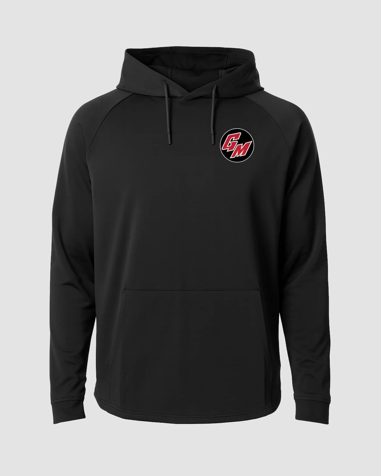 Ghostfit Sports Testing 2 - Black Hoodie - Left Chest