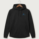 Leading Edge example_store - Black Hoodie - Left Chest