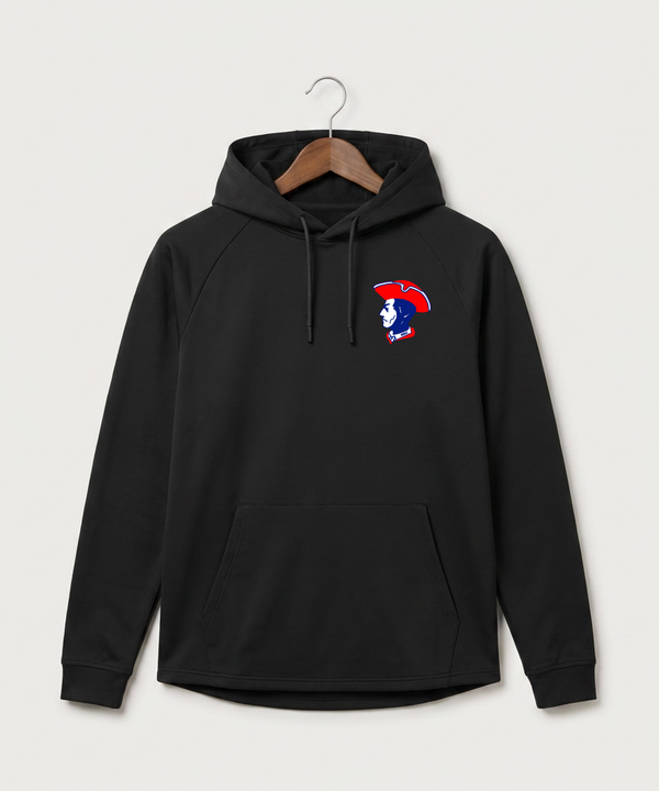 Hills-Beaver Creek High School Volleyball (Girls) - Black Hoodie - Left Chest