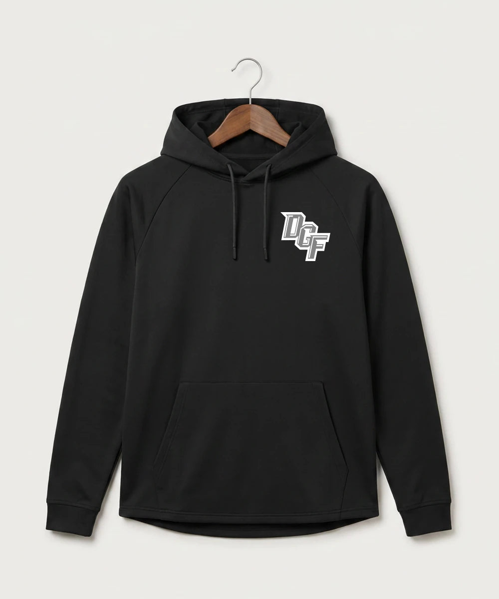 DGF High School Football (Boys) - Black Hoodie - Left Chest
