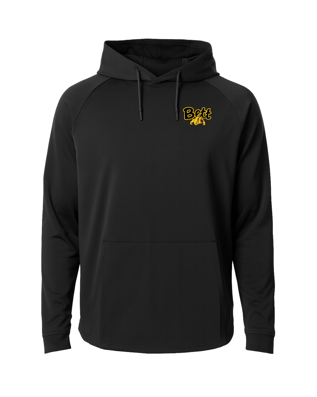 111 - Black Hoodie - Left Chest