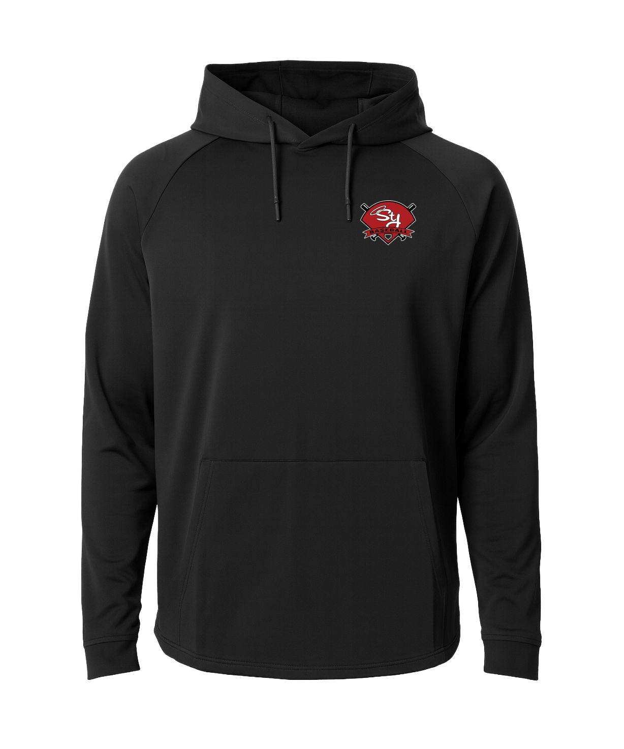 St. James Baseball - Black Hoodie - Left Chest