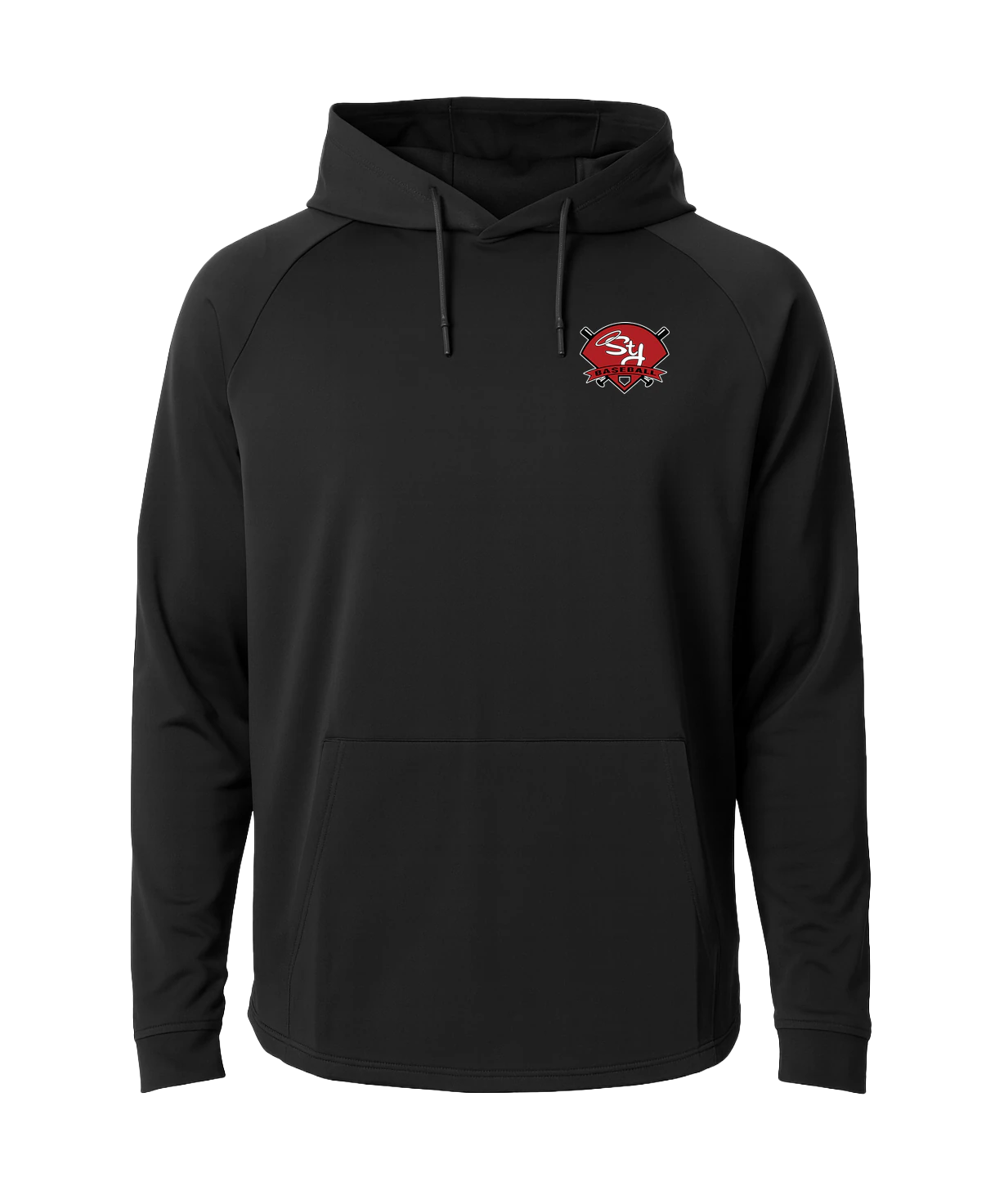 St. James Baseball - Black Hoodie - Left Chest