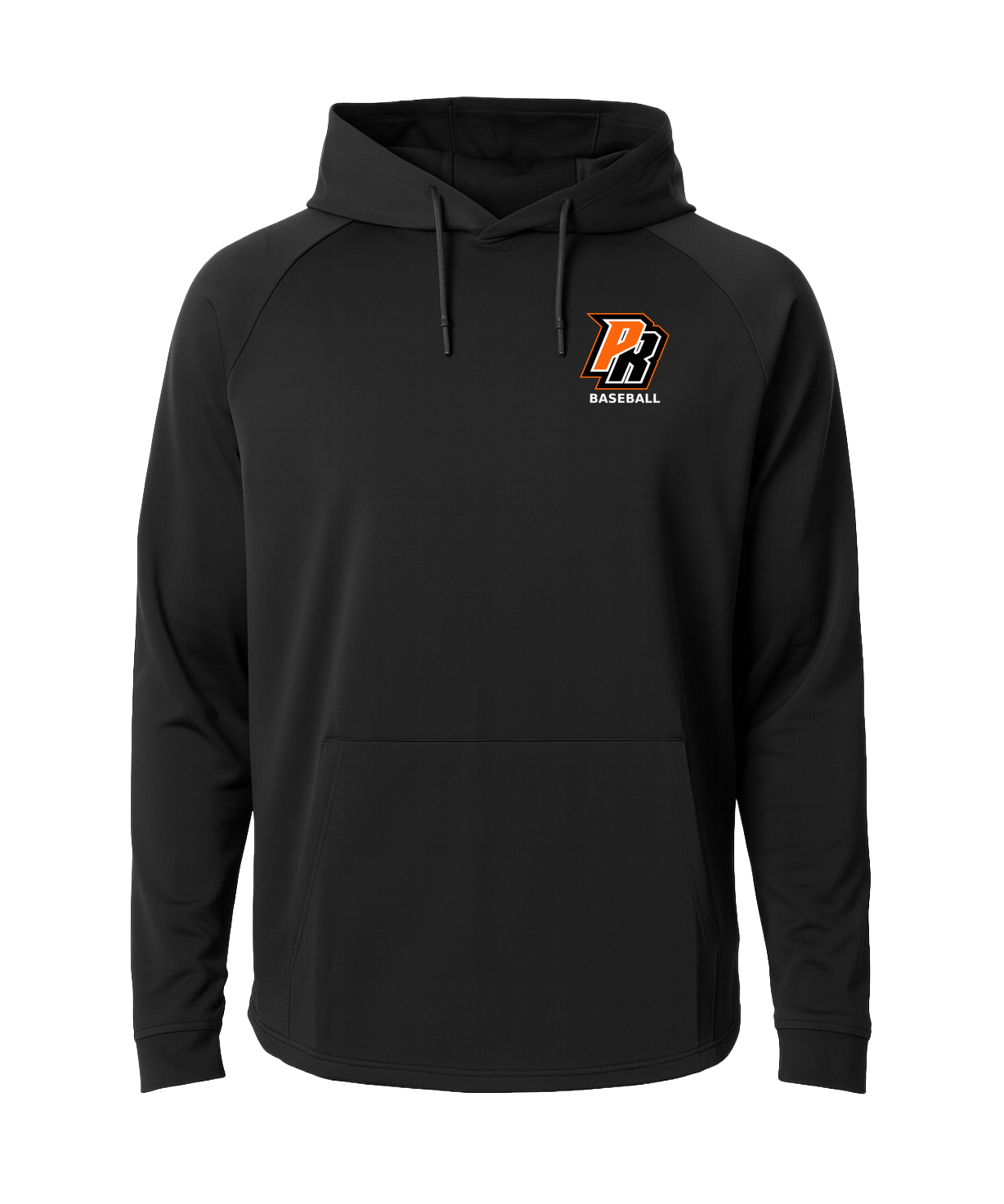 Park Rapids Baseball - Black Hoodie - Left Chest