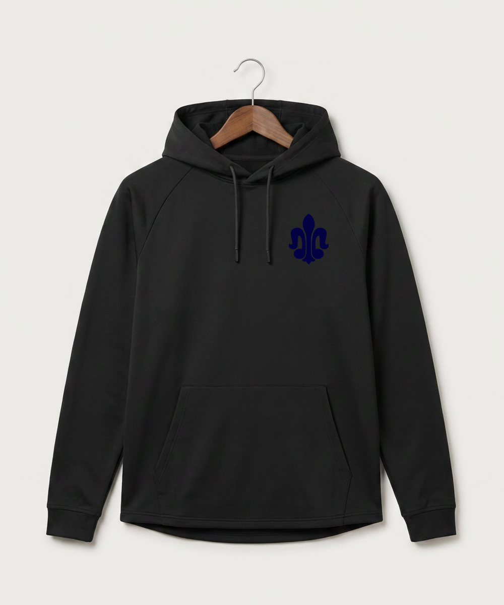 Saint Peter High School Athletics - Black Hoodie - Left Chest