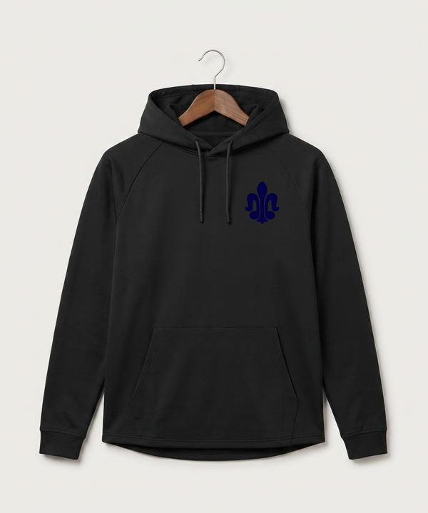 Saint Peter High School Athletics - Black Hoodie - Left Chest