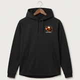 Giltner High School Football - Black Hoodie - Left Chest