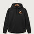 Giltner High School Football - Black Hoodie - Left Chest