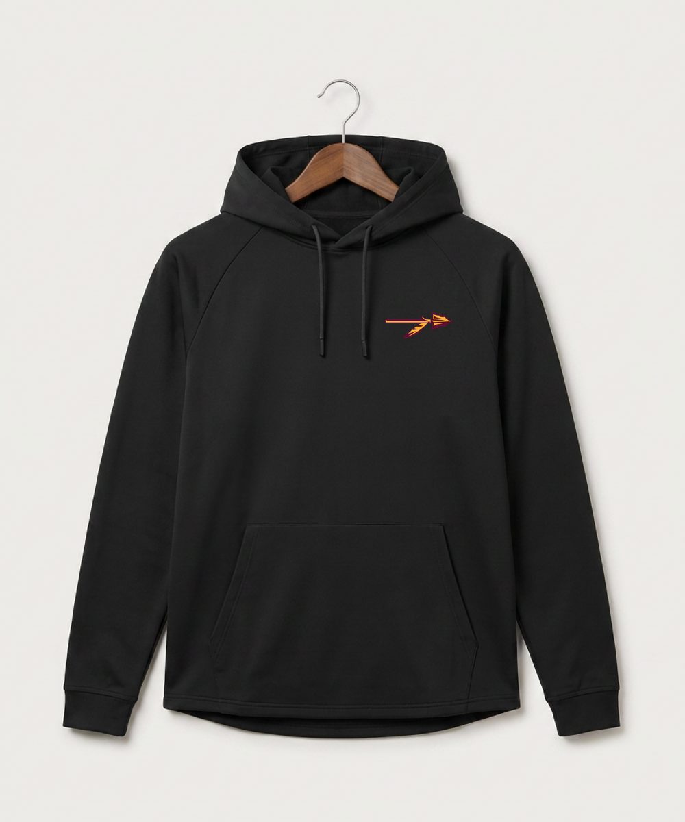 Stockton High School Football - Black Hoodie - Left Chest