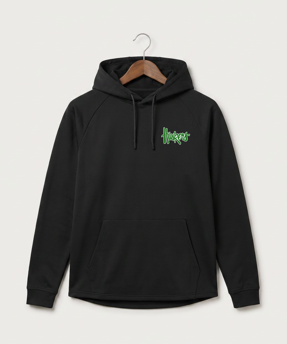 Holdingford High School Football (Boys) - Black Hoodie - Left Chest