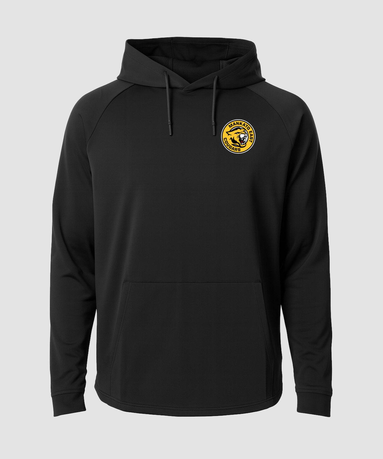 Mankato Testing - Black Hoodie - Left Chest