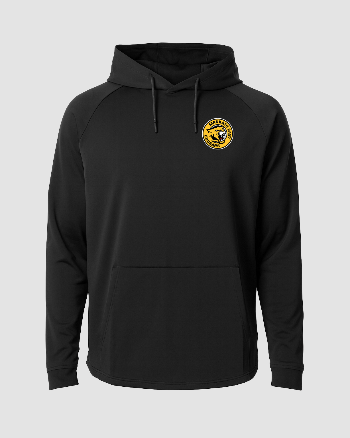 Mankato Testing - Black Hoodie - Left Chest