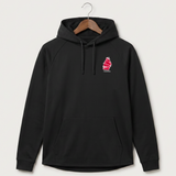 Amboy Football general - Black Hoodie - Left Chest