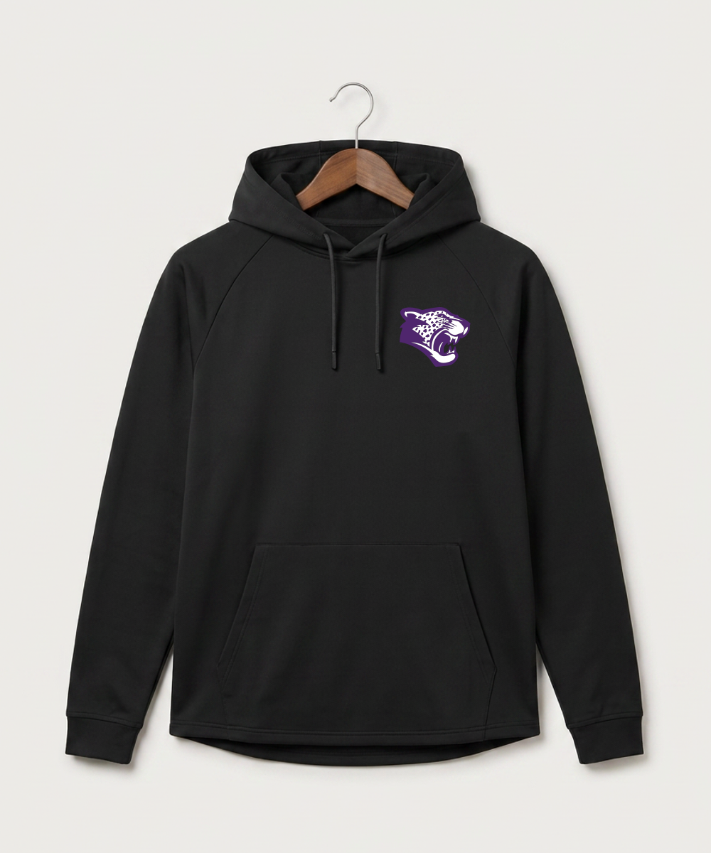 Granada-Huntley-East Chain/Truman Football (Boys) - Black Hoodie - Left Chest