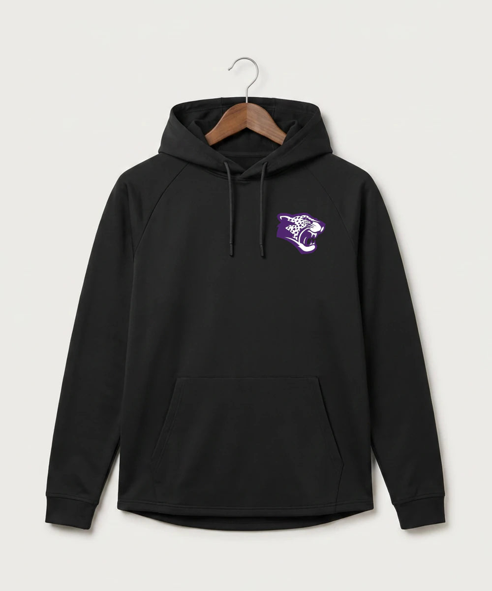 Granada-Huntley-East Chain/Truman Football (Boys) - Black Hoodie - Left Chest