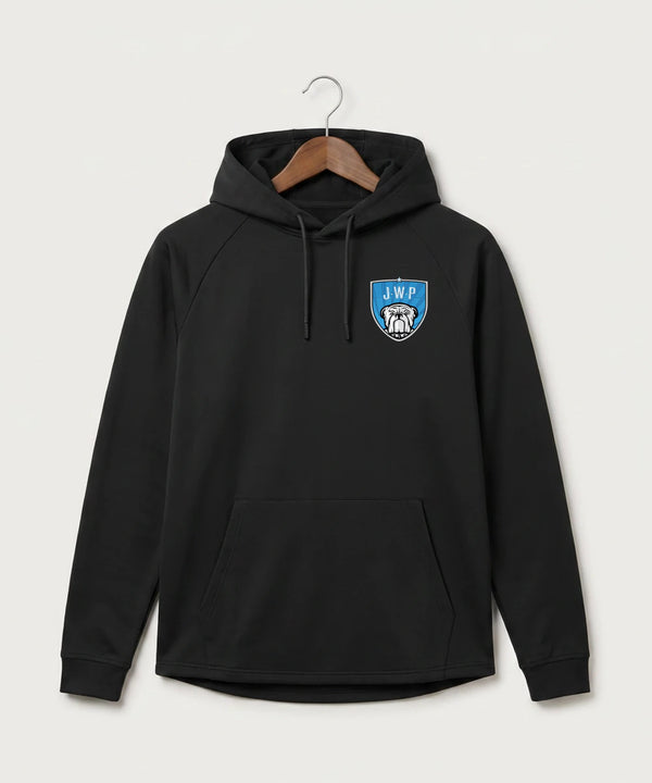 Janesville Waldorf Pemberton Volleyball (Girls) - Black Hoodie - Left Chest