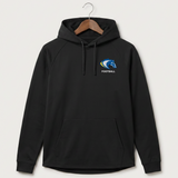 Riverside High School Football general - Black Hoodie - Left Chest
