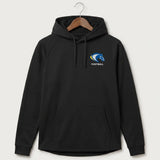 Riverside High School Football general - Black Hoodie - Left Chest