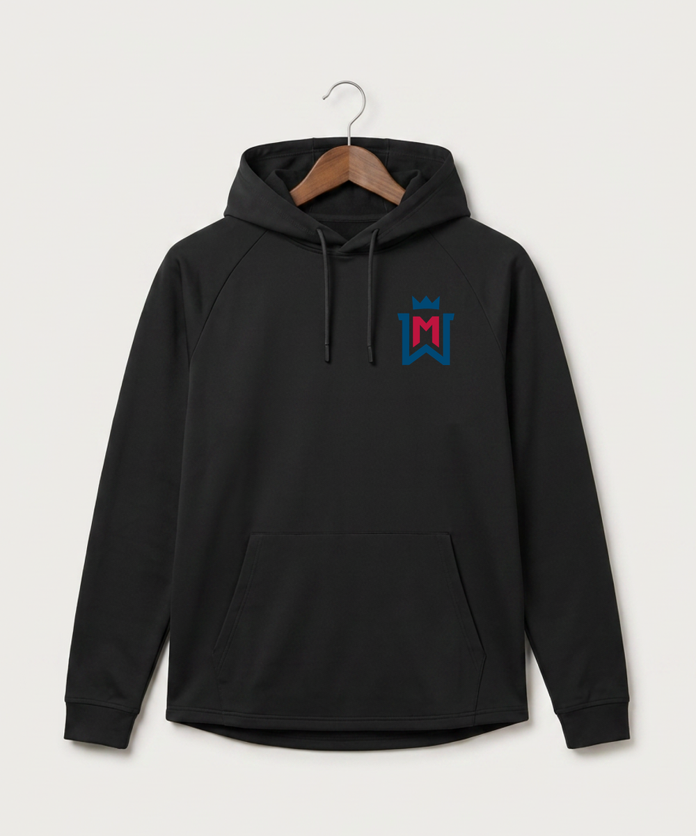 Watertown Mayer High School Football (Boys) - Black Hoodie - Left Chest