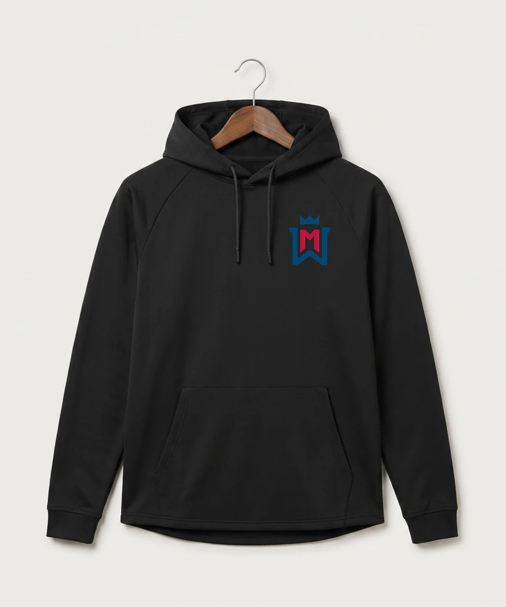 Watertown Mayer High School Football (Boys) - Black Hoodie - Left Chest