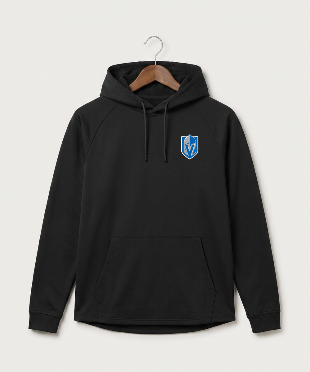 Lake Crystal-Welcome-Memorial High School Football (Boys) - Black Hoodie - Left Chest