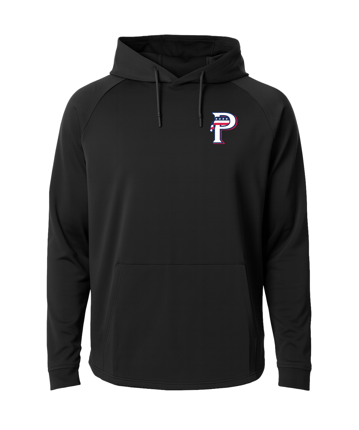 USA BASEBALL - Black Hoodie - Left Chest