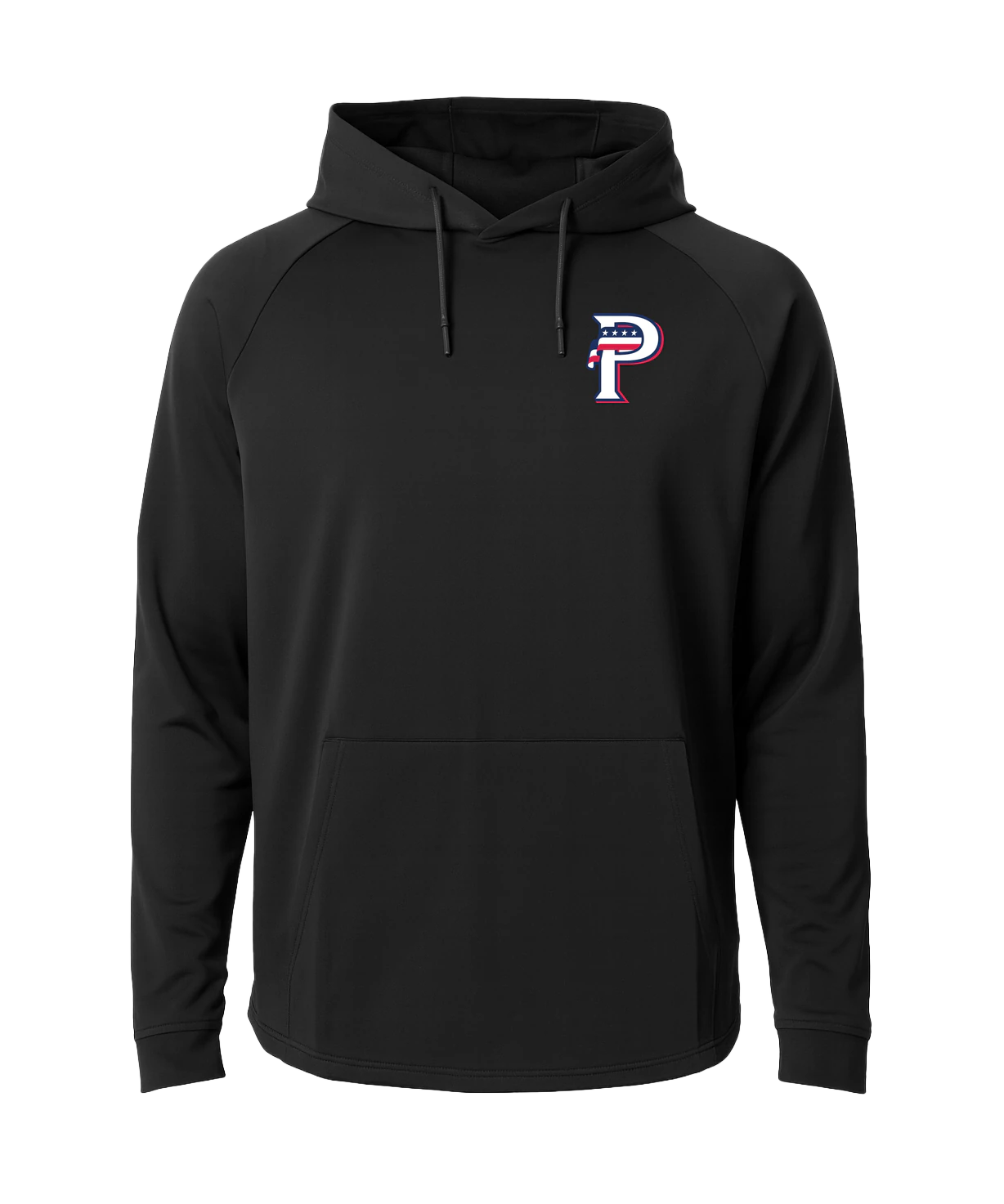USA BASEBALL - Black Hoodie - Left Chest